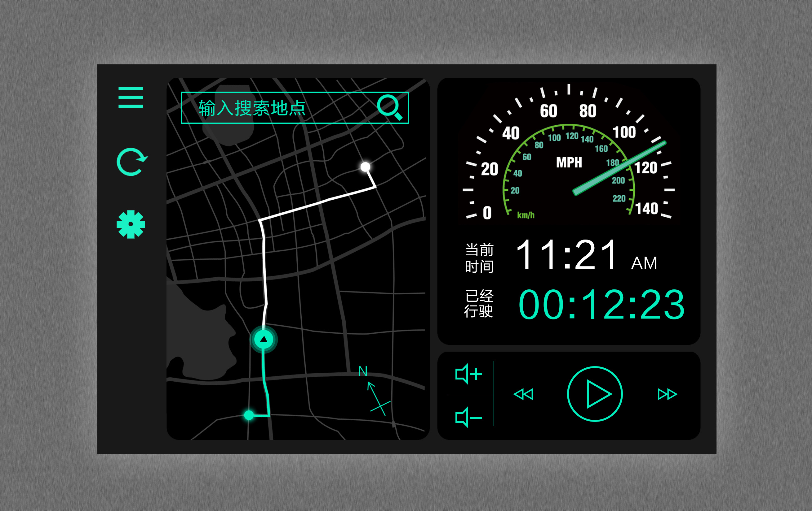 智能導(dǎo)航 現(xiàn)代車載地圖導(dǎo)航界面的演進(jìn)與未來(lái)展望